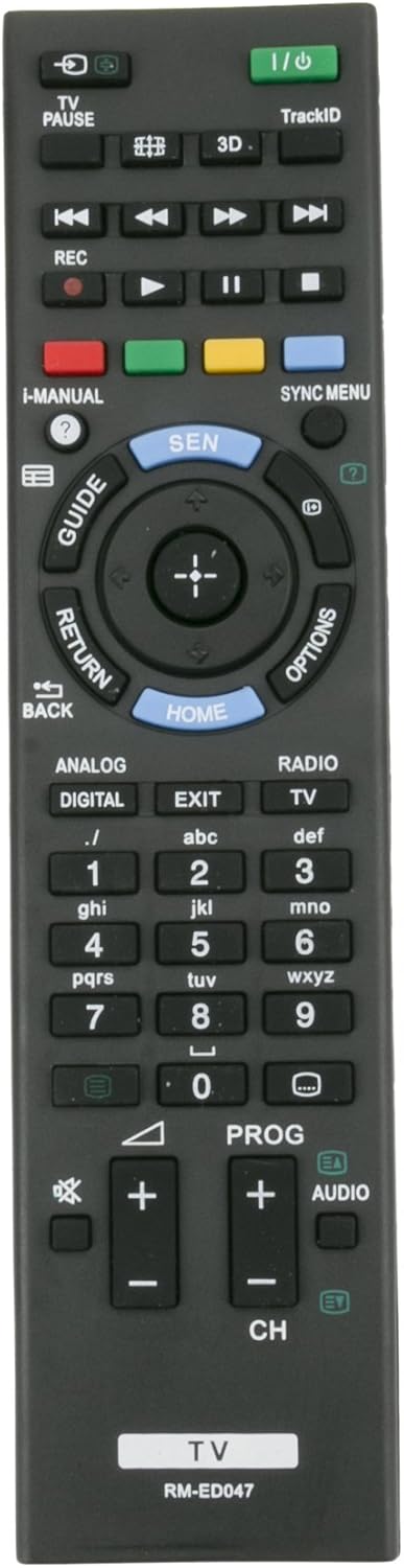 New RM-ED047 Remote Control for Sony LCD TV KDL-32BX321 KDL-32BX420 KDL-32BX421 KDL-40BX420 KDL-22BX321 KDL-32BX320 KDL-46BX420 KDL-46BX421 KDL-55...