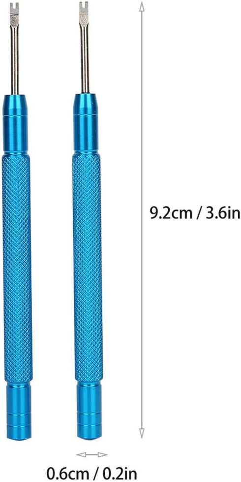 ZJchao Watch Hands Removers, 2pcs Lever Type Puller Watch Hand Press Tools Watch Needle Remover Lifting Tool Watch Repairing Accessory Watch Minut...
