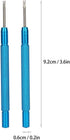 ZJchao Watch Hands Removers, 2pcs Lever Type Puller Watch Hand Press Tools Watch Needle Remover Lifting Tool Watch Repairing Accessory Watch Minut...