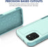 for Galaxy A04e 4G Case,PC+TPU Two-in-one Double-Layer Anti-Fall Mobile Phone case, Mobile Phone Protective case for Samsung Galaxy A04e (Mint Gre...