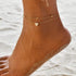 Fesciory Women Anklet Adjustable Beach Ankle Chain Gold Alloy Foot Chain Bracelet Jewelry Gift...