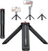 UURIG TP05 Extendable Mini Camera Tripod, Portable Selfie Stick Handle Grip Desktop Webcam Tripod with 1/4" Screw for DSLR Camera Webcam Phone Hol...