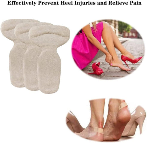 Bringsine High Heel Shoe Cushion Inserts - Heel Grips Back Liner Cushion - 3 Pairs...