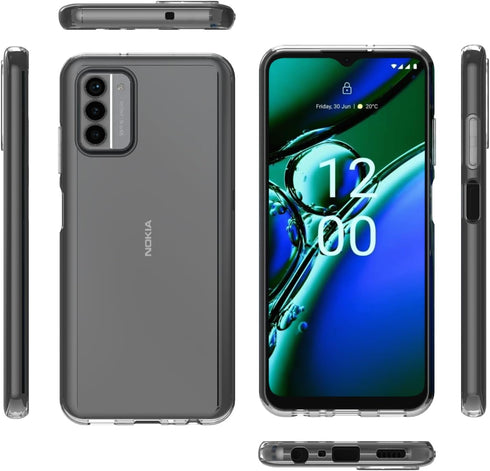 CoverON Designed for Nokia G310 5G Case Clear, Slim Crystal Clear TPU Rubber Flexible Soft Skin Cover Protective Sleeve Fit Nokia G310 / Nokia G42...