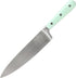 Martha Stewart 8 Inch Forged Triple Riveted Stainless Steel Chef Knife - Martha Blue...