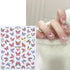 Butterfly Nail Art Stickers Nail Decals 8 Sheets 3D Self-Adhesive Laser Butterfly Design Nail Decals Holiday Nail Art Decorations Butterfly Manicu...