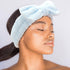 6Pcs Spa Headband for Washing Face with Wristband Towe, Skincare Makeup Puffy Cloud Headbands Soft Sponge Absorbs Water for Shower (Pink and Blue)...