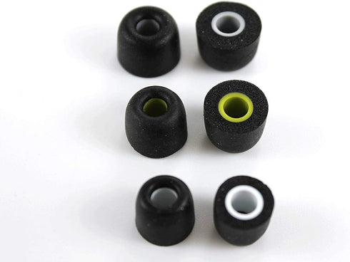 Zotech Accessory Pack for JayBird BlueBuds X, X2 & X3 - 3 Memory Foam, 3 Silicone EarFINS & 3 Rubber Earbuds...