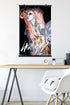 Trends International Lady Gaga - Orange Hair Wall Poster, 22.375" x 34", Premium Poster & Clip Bundle...