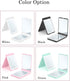 Pocket Mirror, 1X/3X Magnification LED Compact Travel Makeup Mirror with Light for Purse, 2-Sided, Portable, Folding, Handheld, (Rechargeable, 5.1...