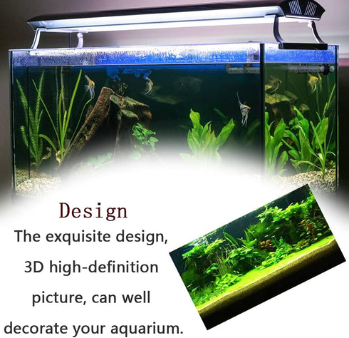 3D Prints Fish Tank Background Aquarium Underwater Backdrop Image Decor Poster for Fish Tank Wallpaper...