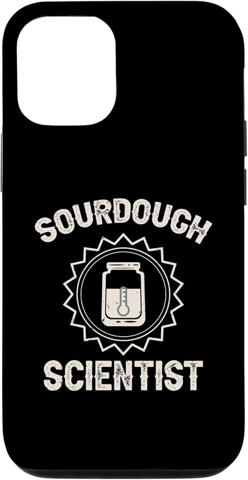 iPhone 12/12 Pro Sourdough Scientist Funny Bread Baker Baking Humor Foodie Case...