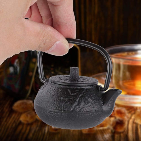 50ml Mini Iron Kettle Imitation Japanese Cast Iron Teapot Tea Set Beverage Serveware Teapots Coffee Servers Home Using...