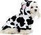 Cow pet Clothing, Small and Medium-Sized cat and Dog Clothing, Modeling Cow Role-Playing Dog and cat Clothing, Suitable for Spring, Autumn and Win...
