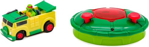 Teenage Mutant Ninja Turtles 3" Micro Shell Racers, Raphael, Ages 5+ - 2.4 Ghz Rc Vehicle with Turtle Half Shell Controller - Collect All 4!...