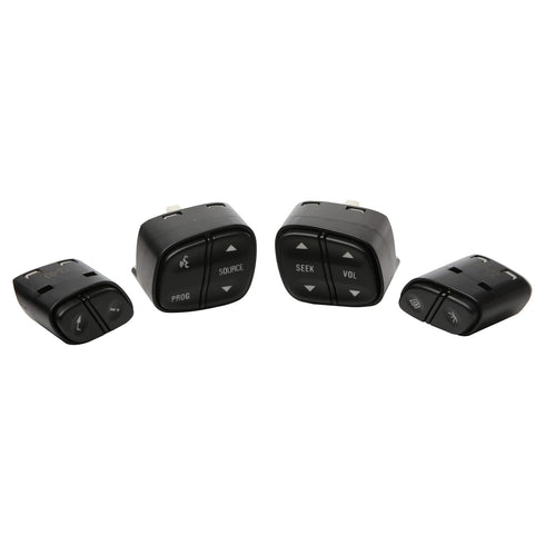 Replacement Steering Wheel Control Switch Kit - Compatible with Buick, Cadillac, Chevy, GMC - Silverado, Sierra, Tahoe, Yukon, Trailblazer 2002-09...
