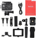 Action Camera 1080P 12MP Sports Camera Wide Angle Lens Full HD 2.0 Inch TFT LCD HD Screen Action Cam with 30m/98ft Underwater Waterproof for Outdo...