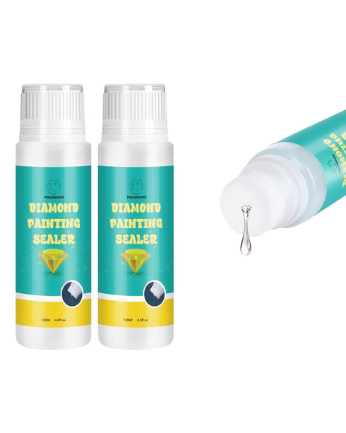 Art Glue,Diamond Painting Glue, Diamond Painting Sealer for Diamond Painting Kits,240ml, Fast-Drying, Anti-Shedding, Permanent Hold & Shine...