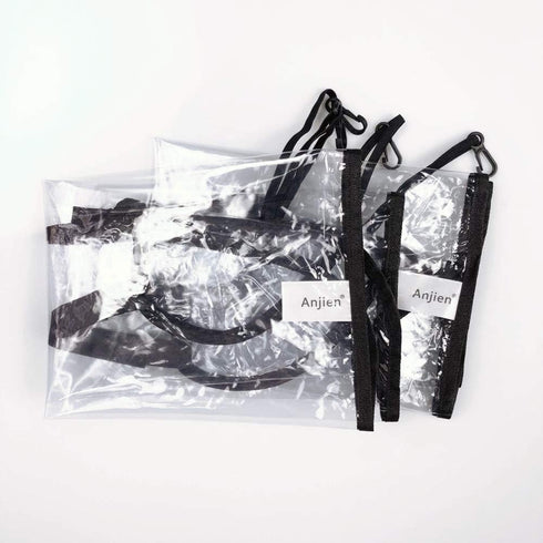 Kick Mats Back Seat Protector, 2 Pack Car Seat Protector Transparent Back Seat Protector for Kids, Made with Waterproof Material, Large Size Back ...