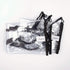 Kick Mats Back Seat Protector, 2 Pack Car Seat Protector Transparent Back Seat Protector for Kids, Made with Waterproof Material, Large Size Back ...