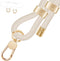 UKON Cell Phone Lanyard,Crossbody Lanyard and Wrist Strap Premium Metal Buckle Phone Charms with 2 X Phone Patch (Beige)......