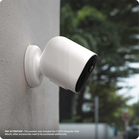TUSITA Magnetic Wall Mounts Compatible with Arlo Pro 5S 2K, Pro 4, Pro 3, Ultra 2, and Ultra Cameras, 2-Pack...