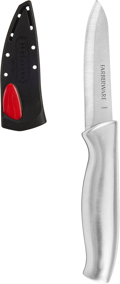 Farberware Edgekeeper Self-Sharpening Paring Knife, 3.5-Inch, Stainless...