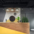Artificial Fiddle Leaf Fig, Realistic Fake Plants with Pots for Home and Office Decoration...