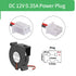 50mm x 15mm 5015 12V DC Brushless Cooling Blower Fan, Dual Ball Bearing, 2 Pin Terninal...