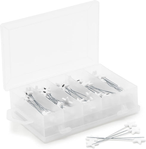 Dritz 3019 Flat Head Numbered and Directional Pins (115-Count) , White...