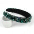 Baroque Head Hoop Band Colorful Glass Crystal Hairbands for Women Luxury Rhinestone Beaded Palace Headbands Jewelry (Green)...