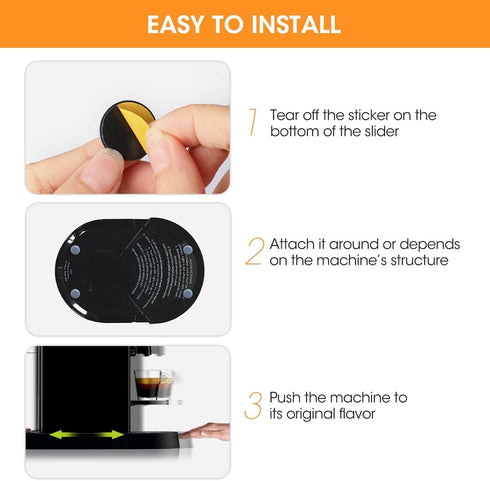 Aieve Appliance Slider, 24Pcs Appliance Sliders for Kitchen Appliances, Small Appliance Slider for Most Countertop...