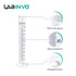 100 mL Graduated Cylinder Set, 6pcs of Blue Printed Plastic Measuring Cylinder, Hexagonal Base, with Spout, IN-MC100...