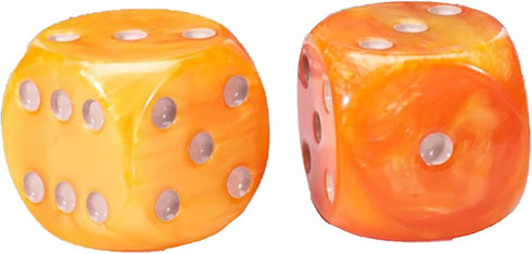 Gate Keeper Games Rolling Realms Premium Dice Set - Pair of 35mm Epic Dice, Gate Keeper Games, Jumbo Resin d6s for Use with Stonemaier Games' Roll...