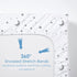 Beberoad Love 2 Pack Baby Changing Pad Covers Set Changing Table Sheets for Boys and Girls, 100% Cotton Soft Diaper Changing Pad Cover-Elastic Was...