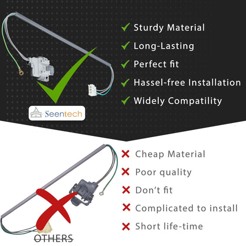 Lifetime 3949247 Washer Lid Switch by Seentech, Fit for Whirlpool & Kenmore Washing Machines - Replaces Part Number: 3949247VP,3949247V, AP5983746, 3949237, 3949239, PS11722098, PS350434