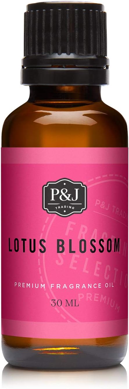 P&J Trading Fragrance Oil | Lotus Blossom Oil 30ml - Candle Scents for Candle Making, Freshie Scents, Soap Making Supplies, Diffuser Oil Scents...