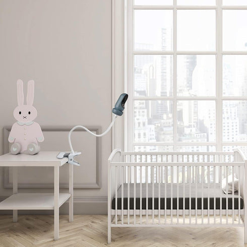 Baby Monitor Mount for Owlet Cam 2, Owlet Cam Smart Baby Monitor,Owlet Duo and Arlo Cameras, Owlet Camera Stand(15.7in Gooseneck Clip)...