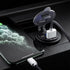 GemCoo 63W USB C Car Charger Socket, 45W PD Outlet 18W Quick Charge 3.0 USB Charger Socket, USB Cigarette Lighter Socket with LED Voltmeter Car US...