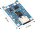 10pcs JacobsParts TP4056 5V 1A USB Type-C 18650 Lithium Battery Charging and Protection Board...