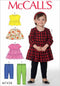 McCall's Patterns Toddlers' Gathered, Dresses and Leggings Tops...