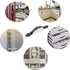 10 Pack Flat Black Cabinet Hardware Handle Pull - 2-1/2" (64mm) Hole Center, Drawer Handle Dresser Kitchen Cupboard Furniture Hardware Door Pull...