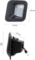 RUXIFEY LED License Plate Light Tag Lights Compatible with 2003 to 2018 Dodge Ram 1500 2500 3500, 6000K White...
