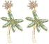 Coconut Tree Earrings for Women, Palm Tree Earrings for Womens, Tropical Palm Tree Dangle Earrings Hypoallergenic, Beach Palm Tree Bohemian Drop E...