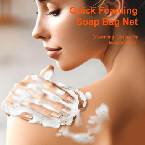 Eco-Friendly Skincare, Natural Exfoliation, Cotton Bathroom Accessories, Sustainable soap Storage, Zero Waste Shower Products, Biodegradable soap ...