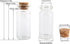 25pcs Small Glass Bottles with Cork Stoppers DIY Art Craft Storage 10ml Mini Glass Vials,Tiny Jars for Wedding Party Favors Home Decoration with C...