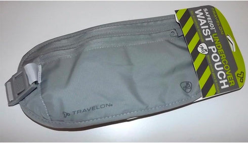 Travelon Rfid Blocking Undergarment Waist Pouch Travel Wallet...