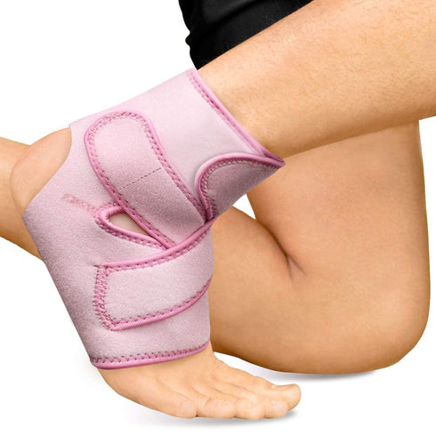 Bracoo Ankle Support Brace For Men & Women, Adjustable Compression Sleeve Strap Wrap, Sprain, Arthritis, Pain Relief, Sports Injuries and Recovery...