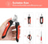 Dog Nail Clippers Trimmer Set, Quick Safety Guard to Avoid Over-Cutting, Stainless Steel Razor Sharp Blades, Sturdy Non-Slip Handles, Storage Case...