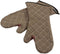 San Jamar 800FG17 BestGuard 17" Tan Oven Mitt - Pair...